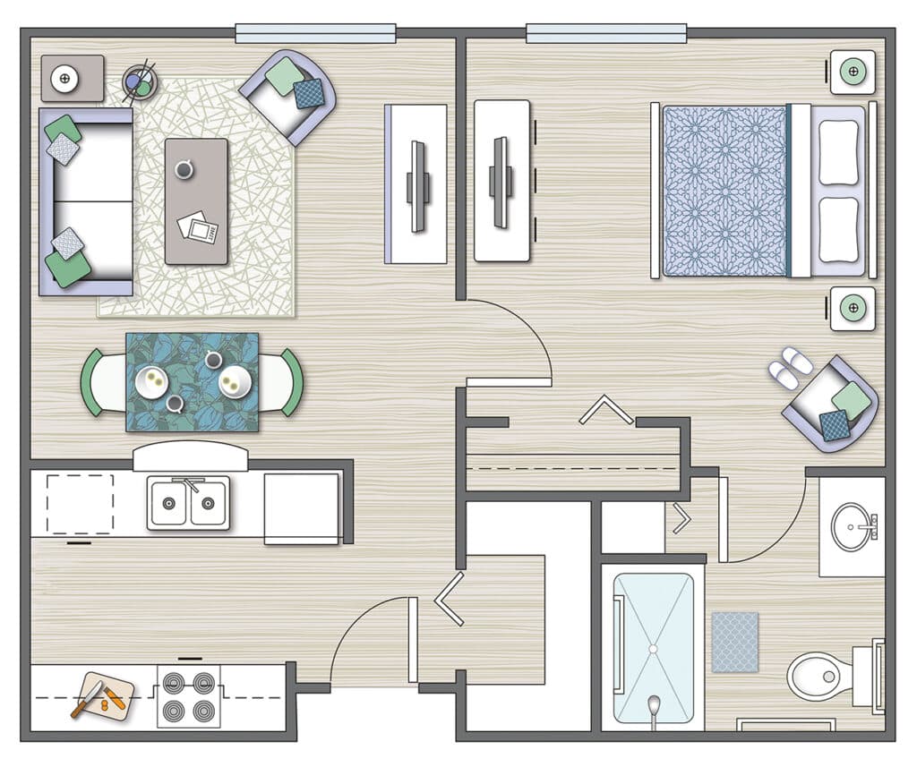 Resident room