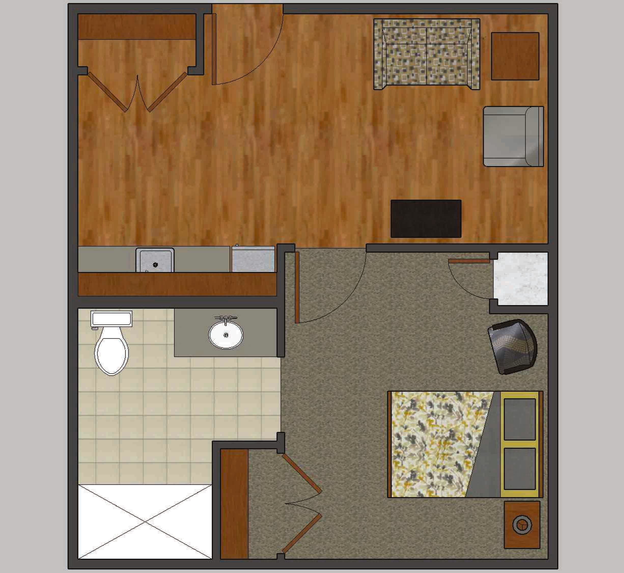 Resident room