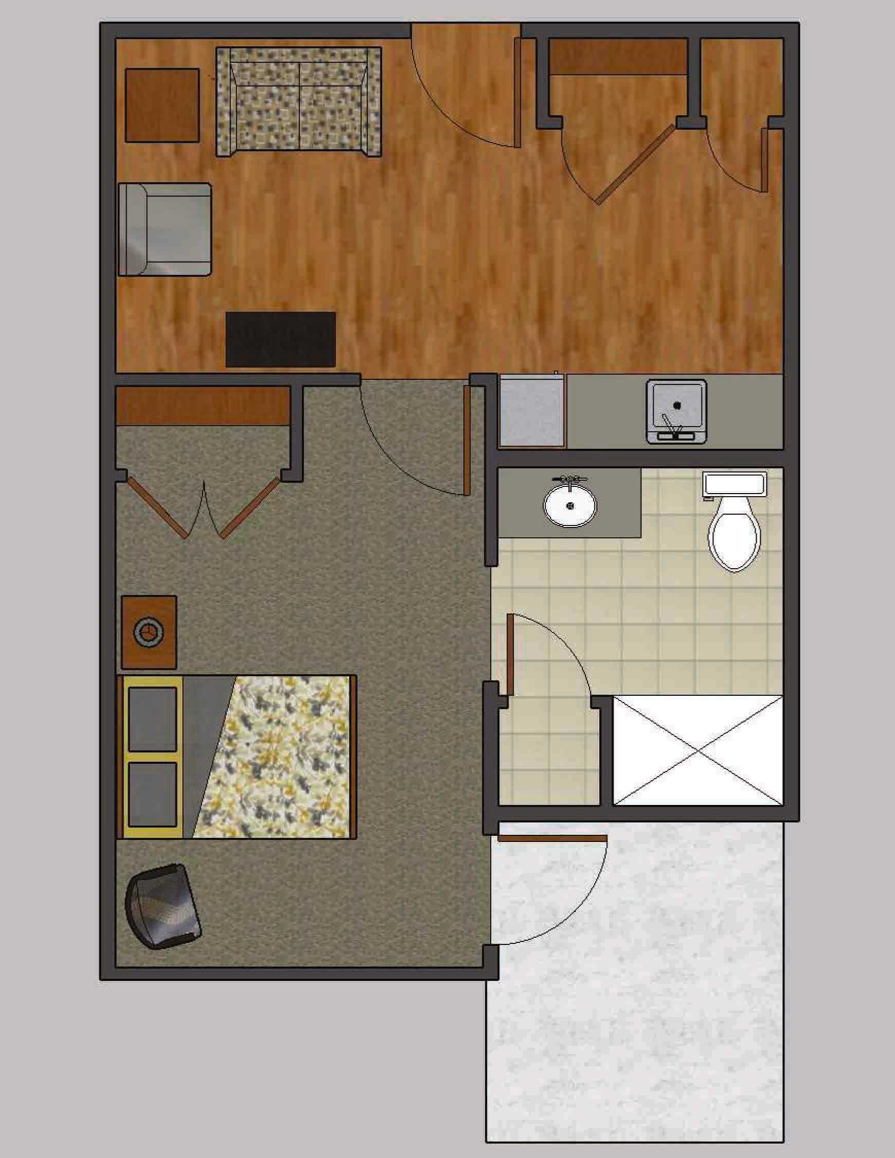 Resident room