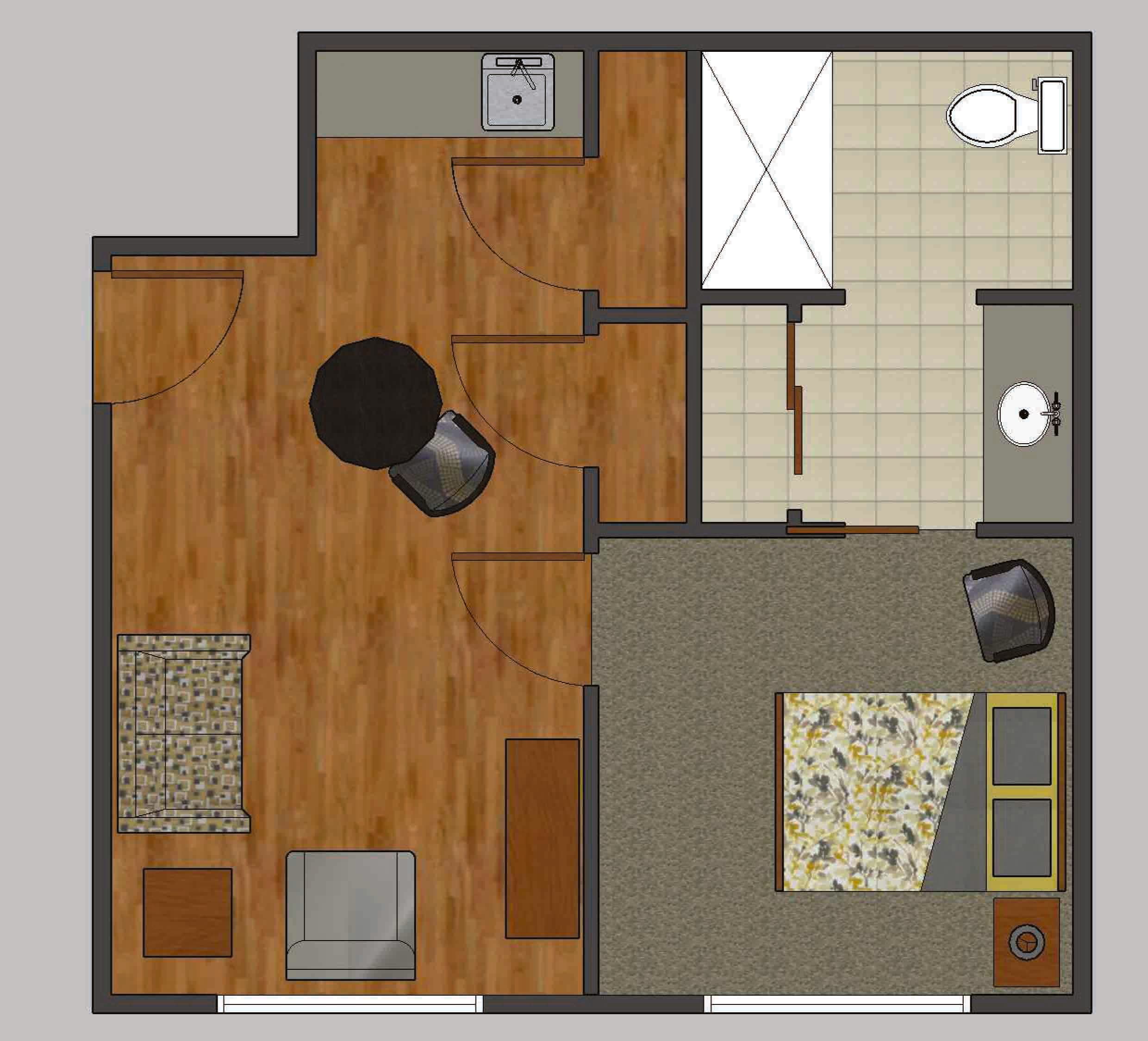 Resident room