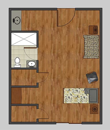 Resident room