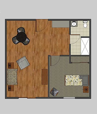Resident room
