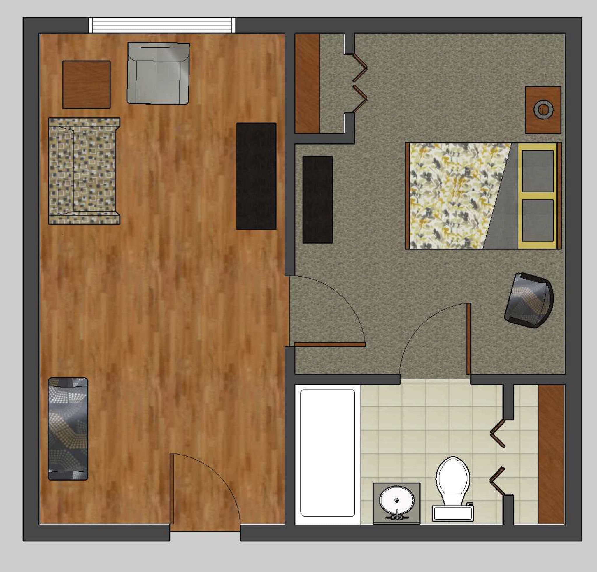Resident room