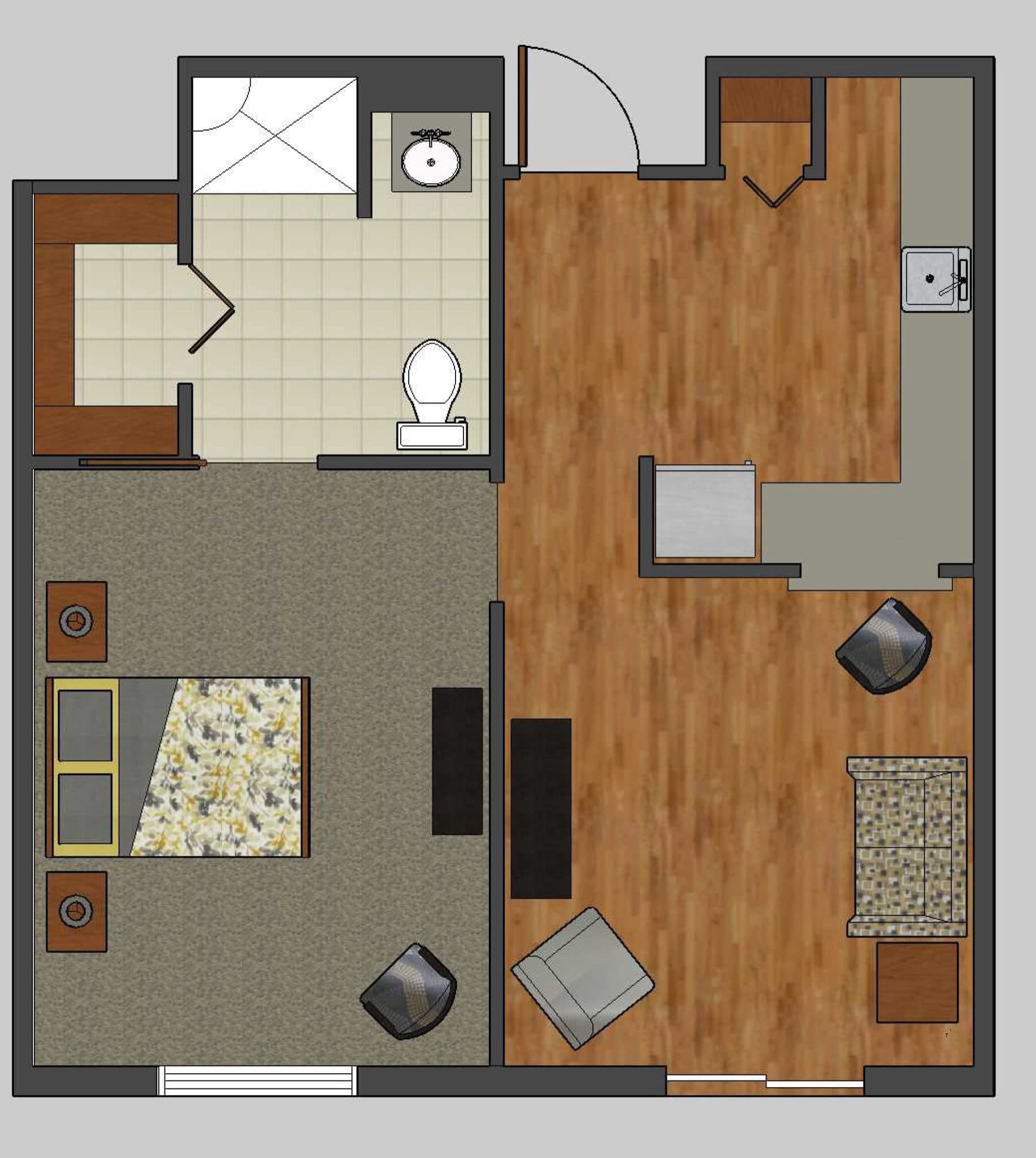 Resident room