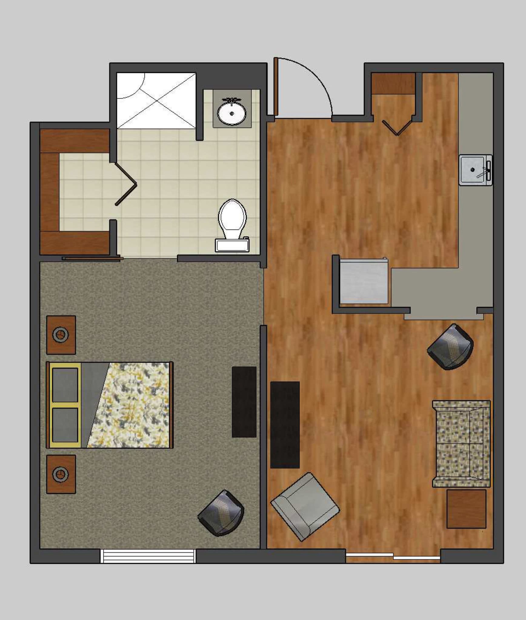 Resident room