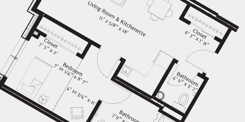 Resident room