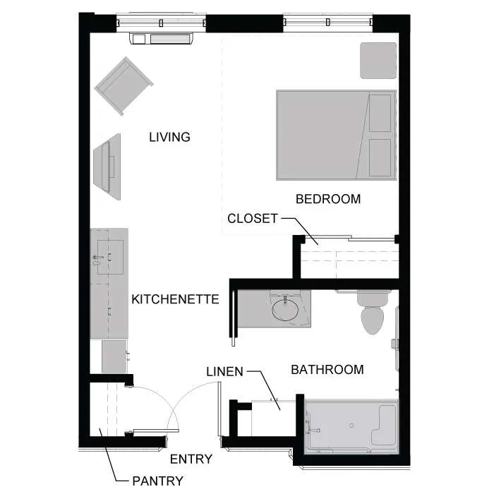 Resident room