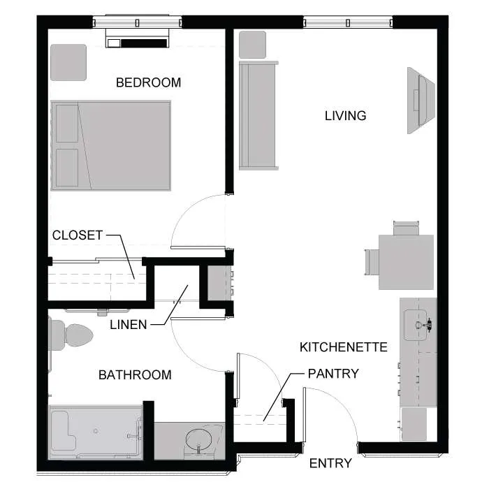 Resident room