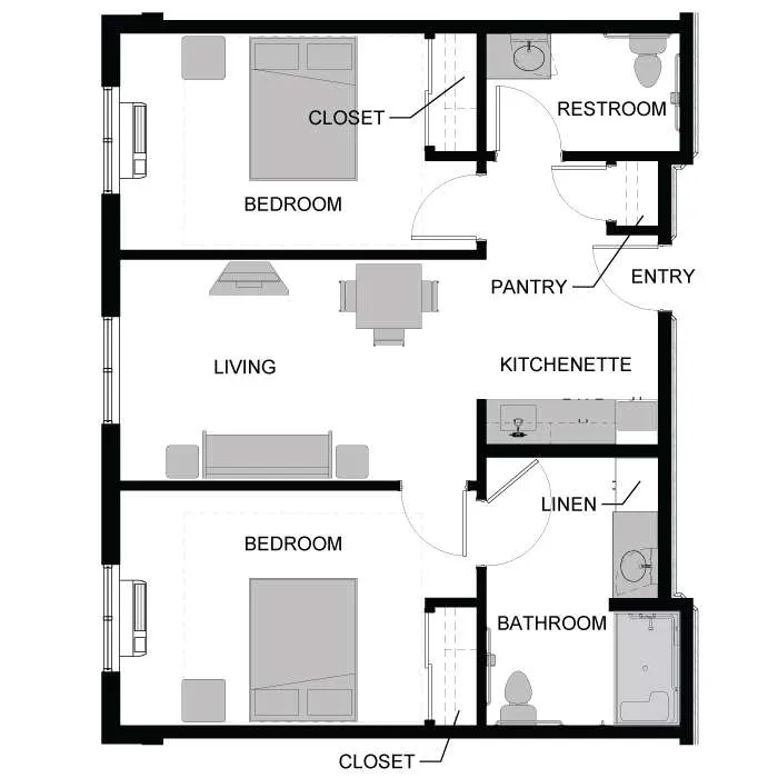 Resident room