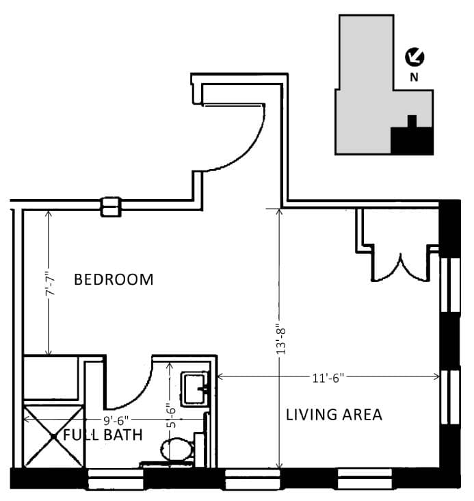 Resident room