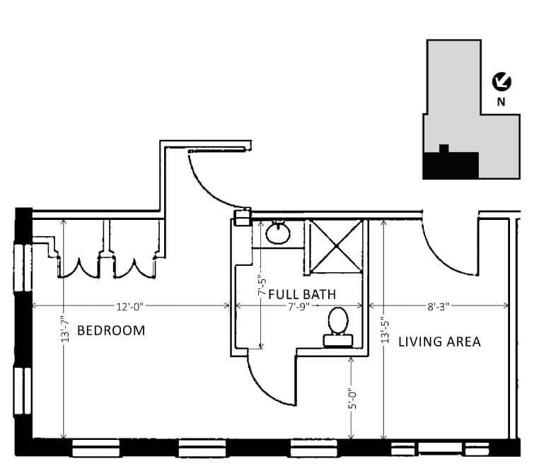 Resident room
