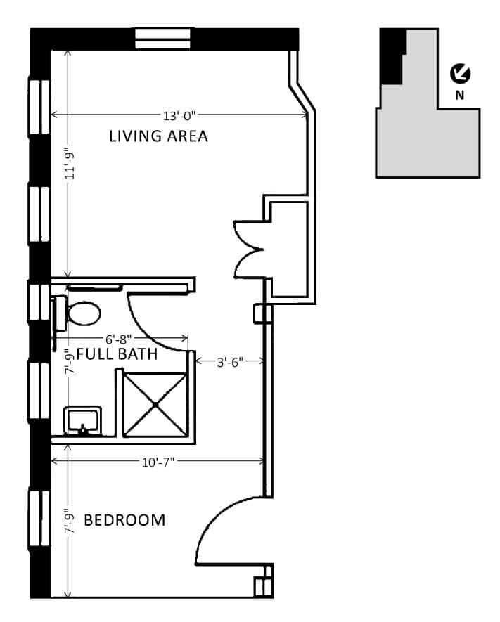 Resident room