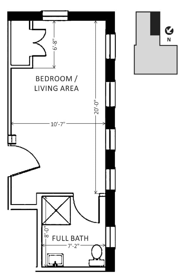 Resident room