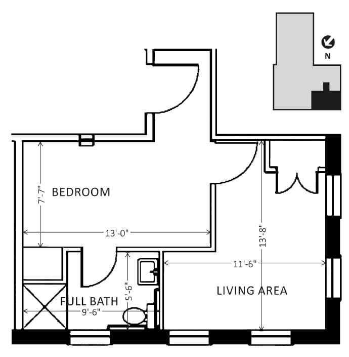 Resident room