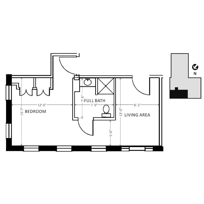 Resident room