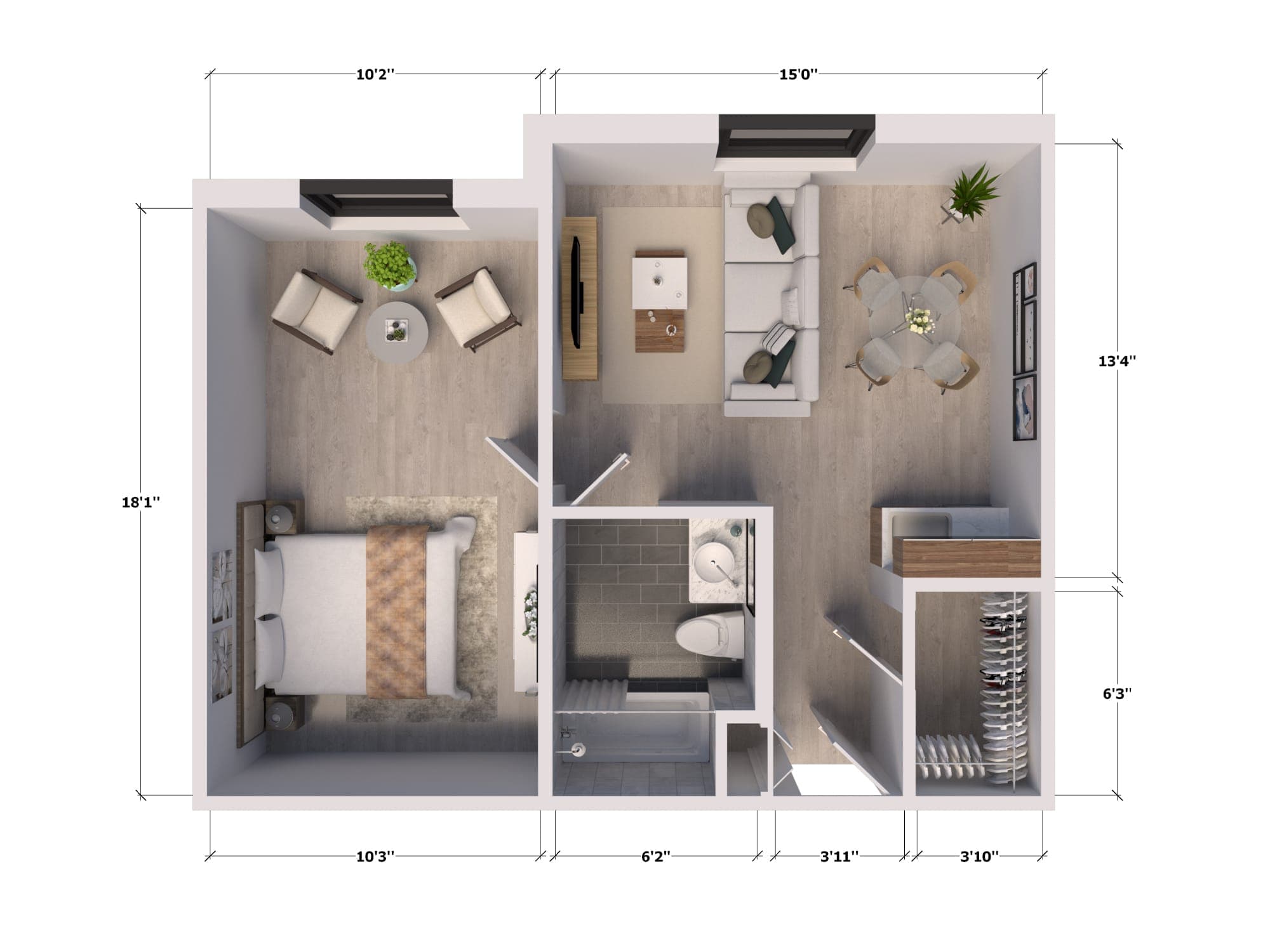 Resident room