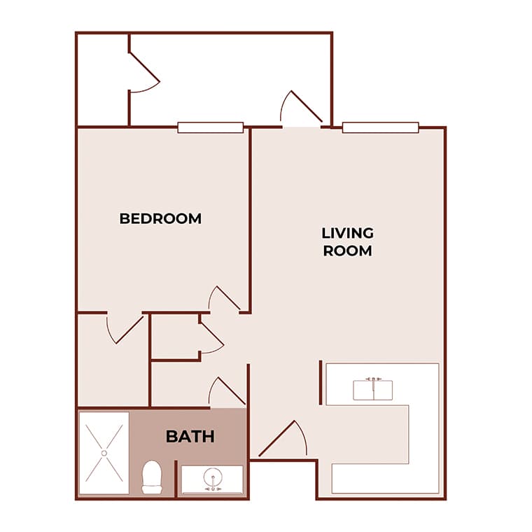 Resident room
