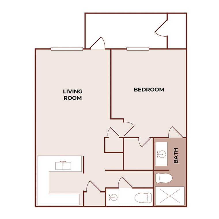 Resident room