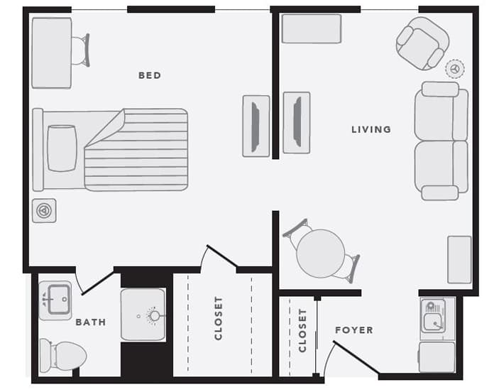 Resident room