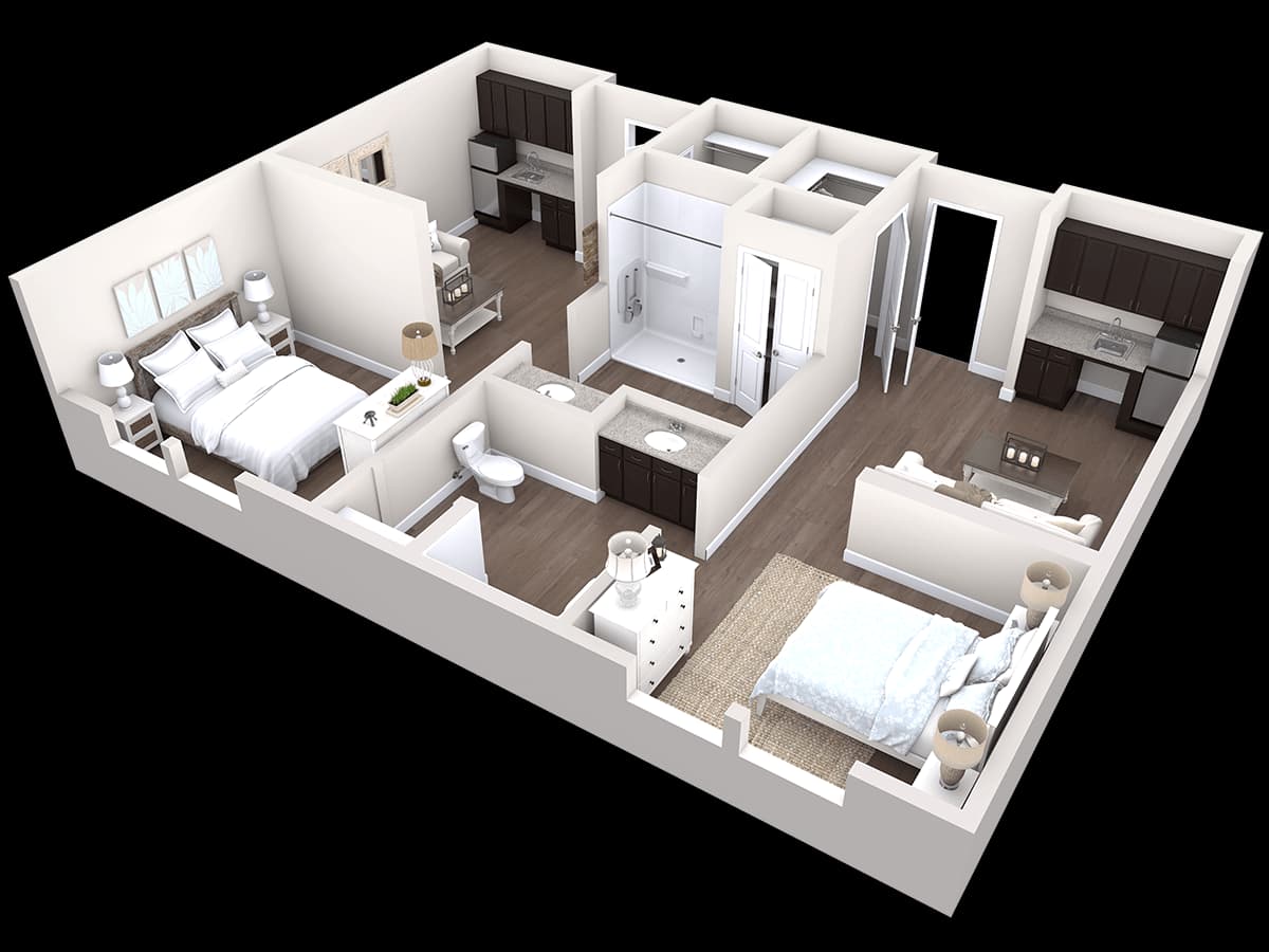Resident room