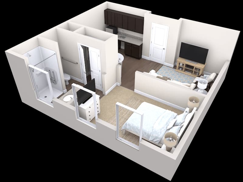 Resident room