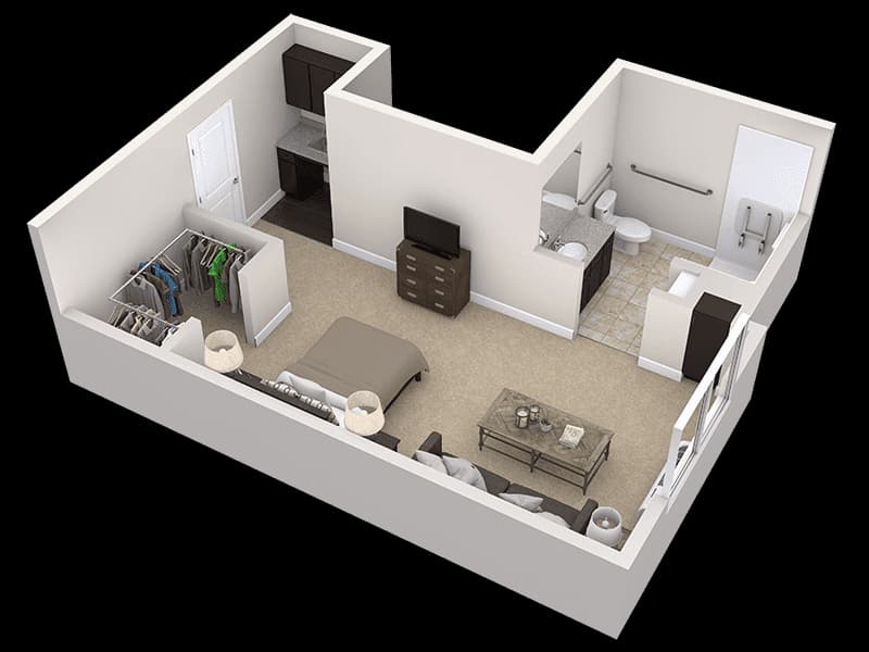 Resident room