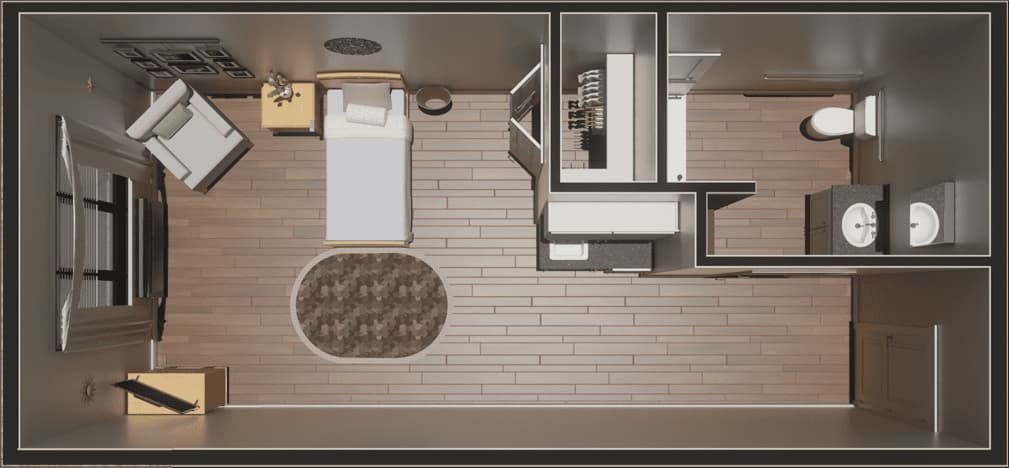Resident room