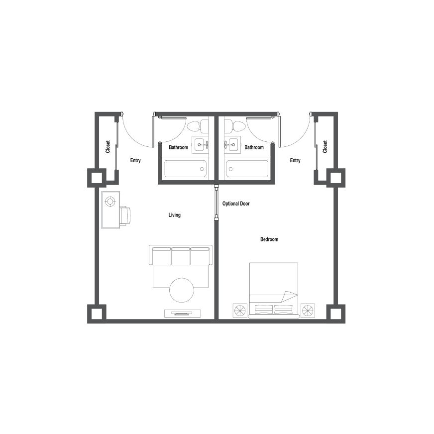 Resident room