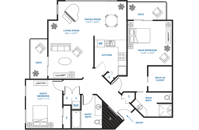 Resident room