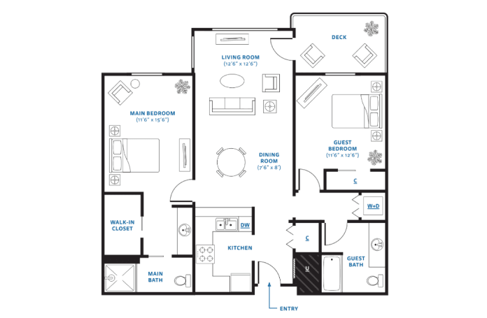 Resident room
