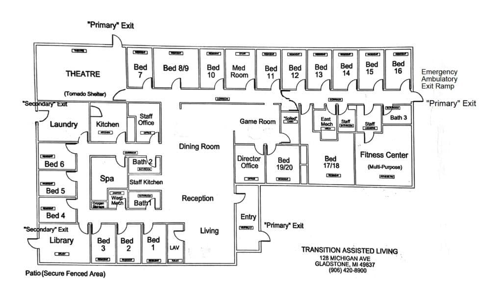 Resident room