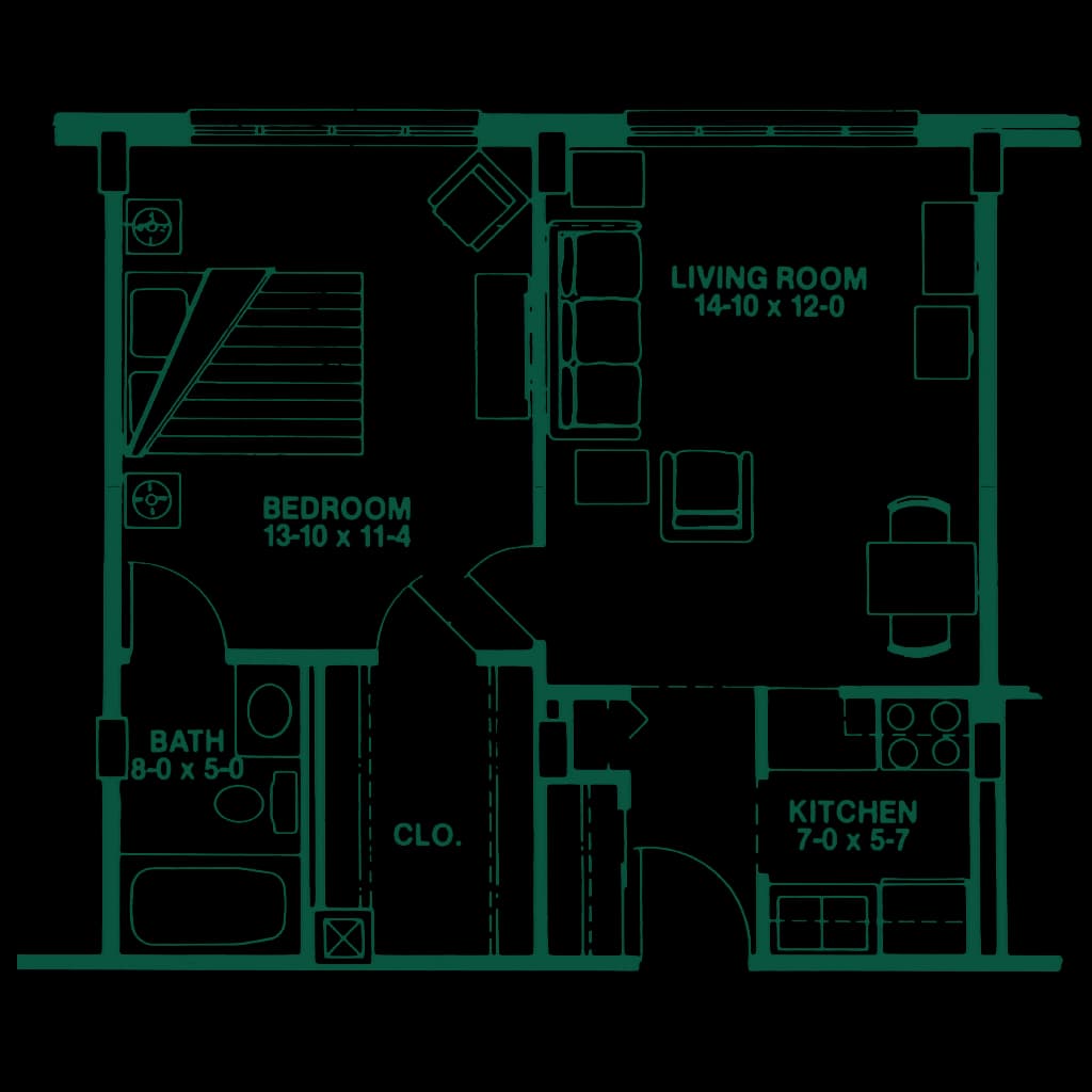 Resident room