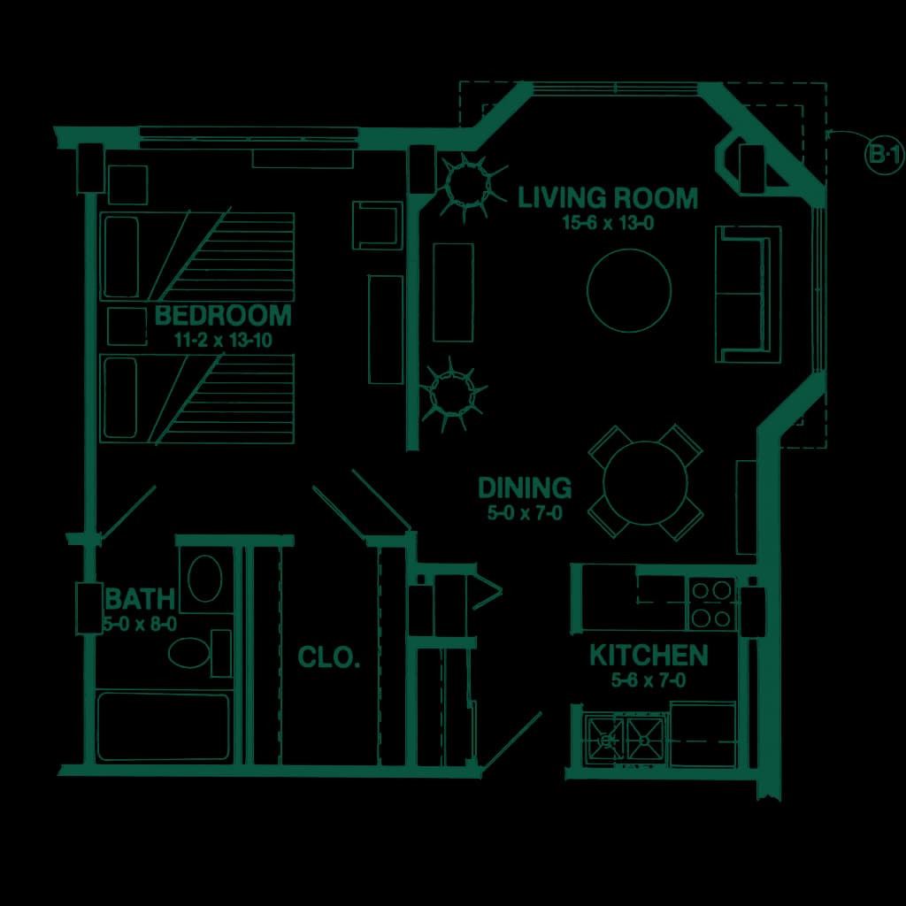 Resident room