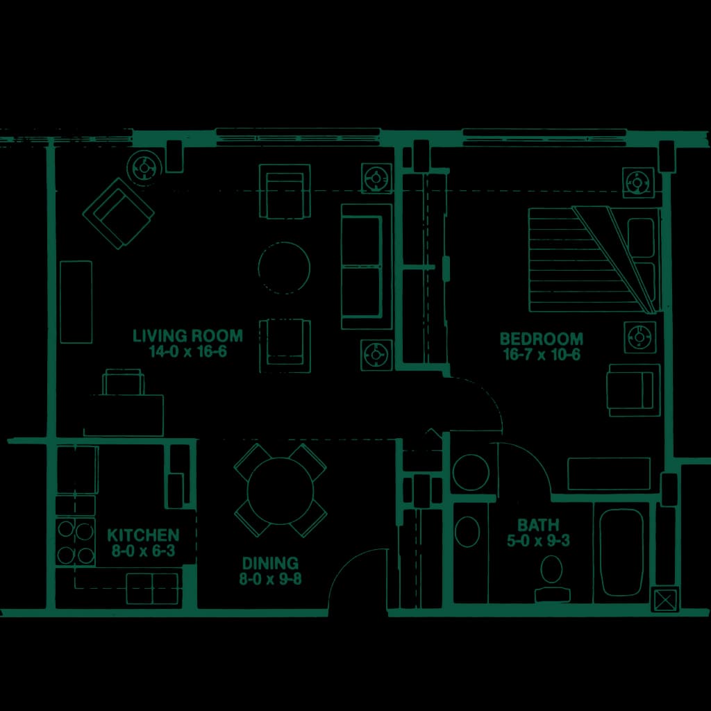 Resident room