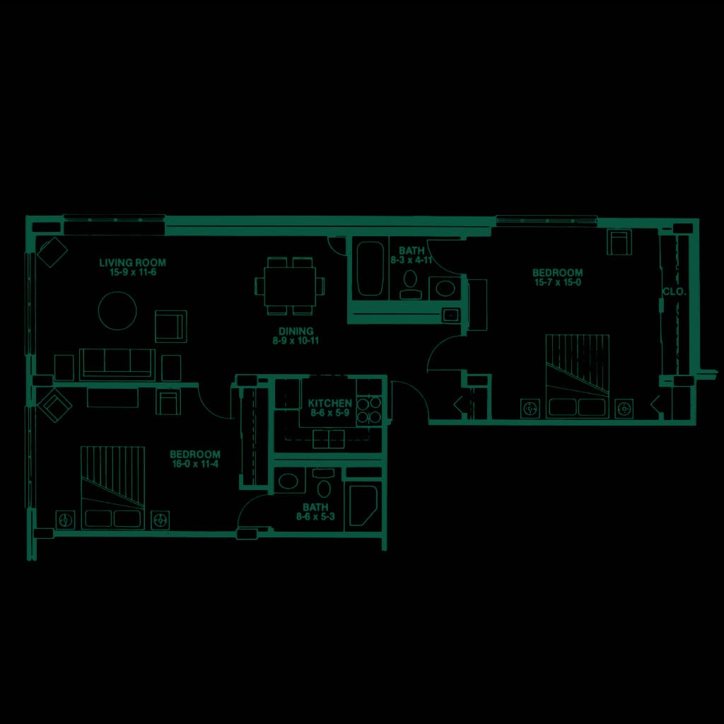 Resident room
