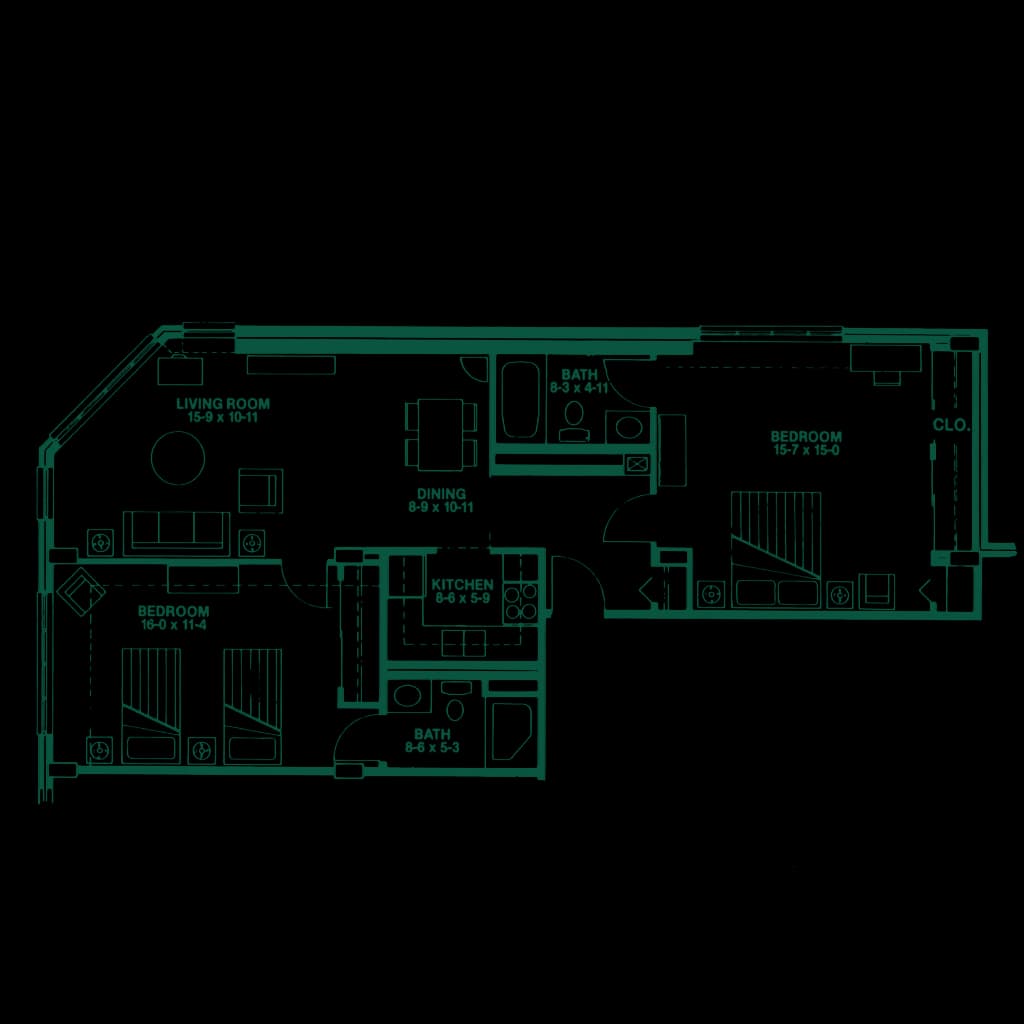 Resident room