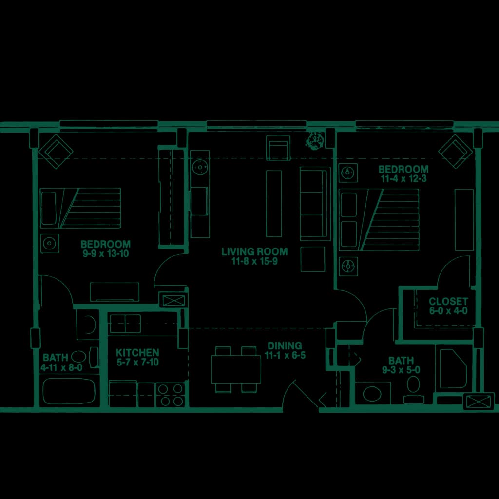 Resident room