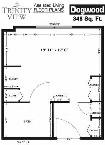 Resident room