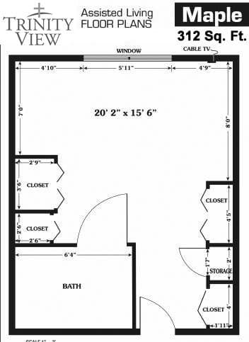 Resident room
