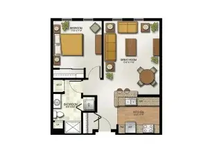 Resident room
