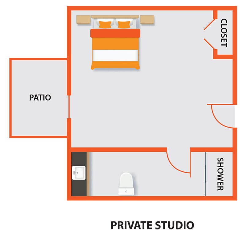Resident room