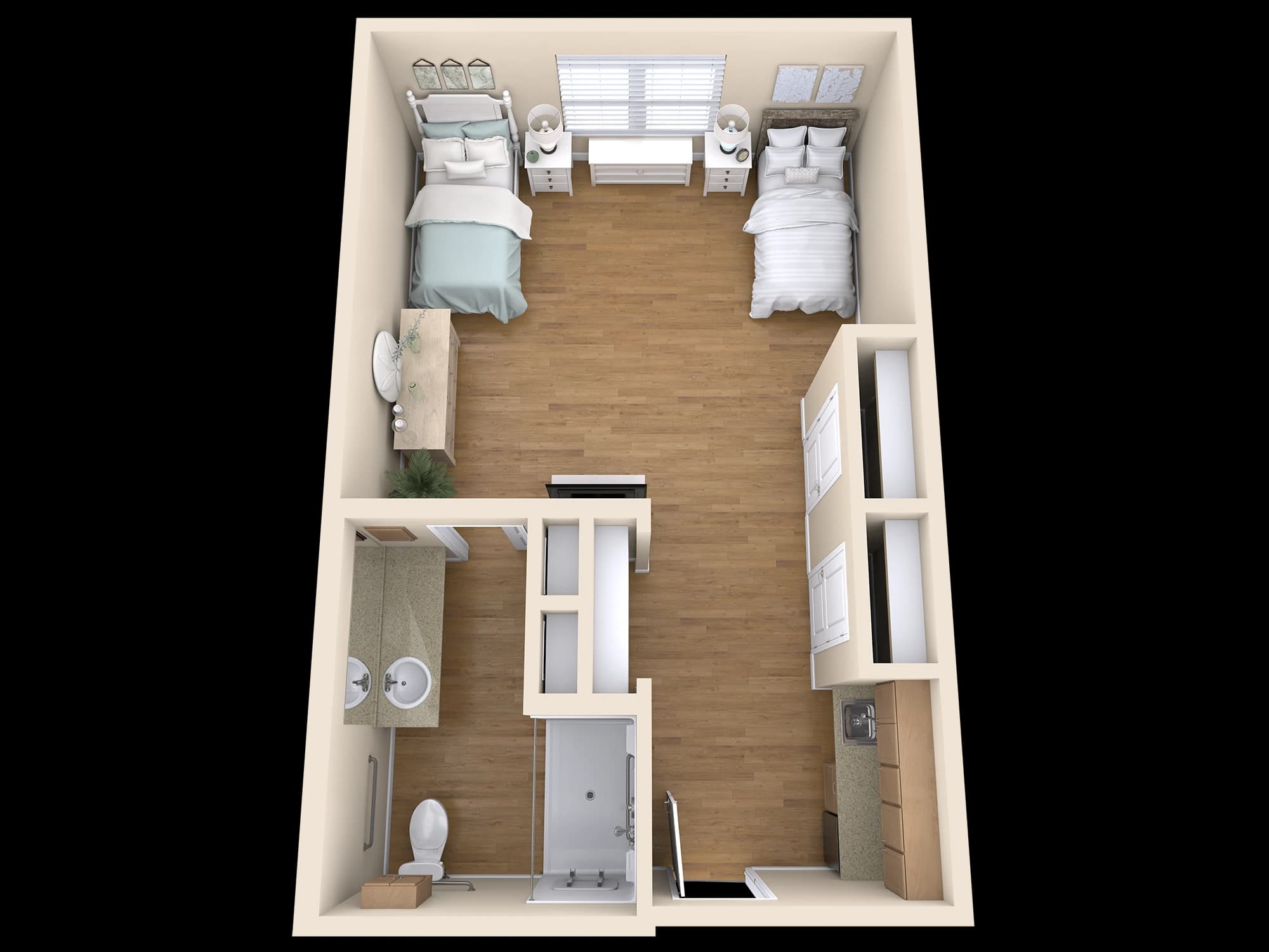 Resident room