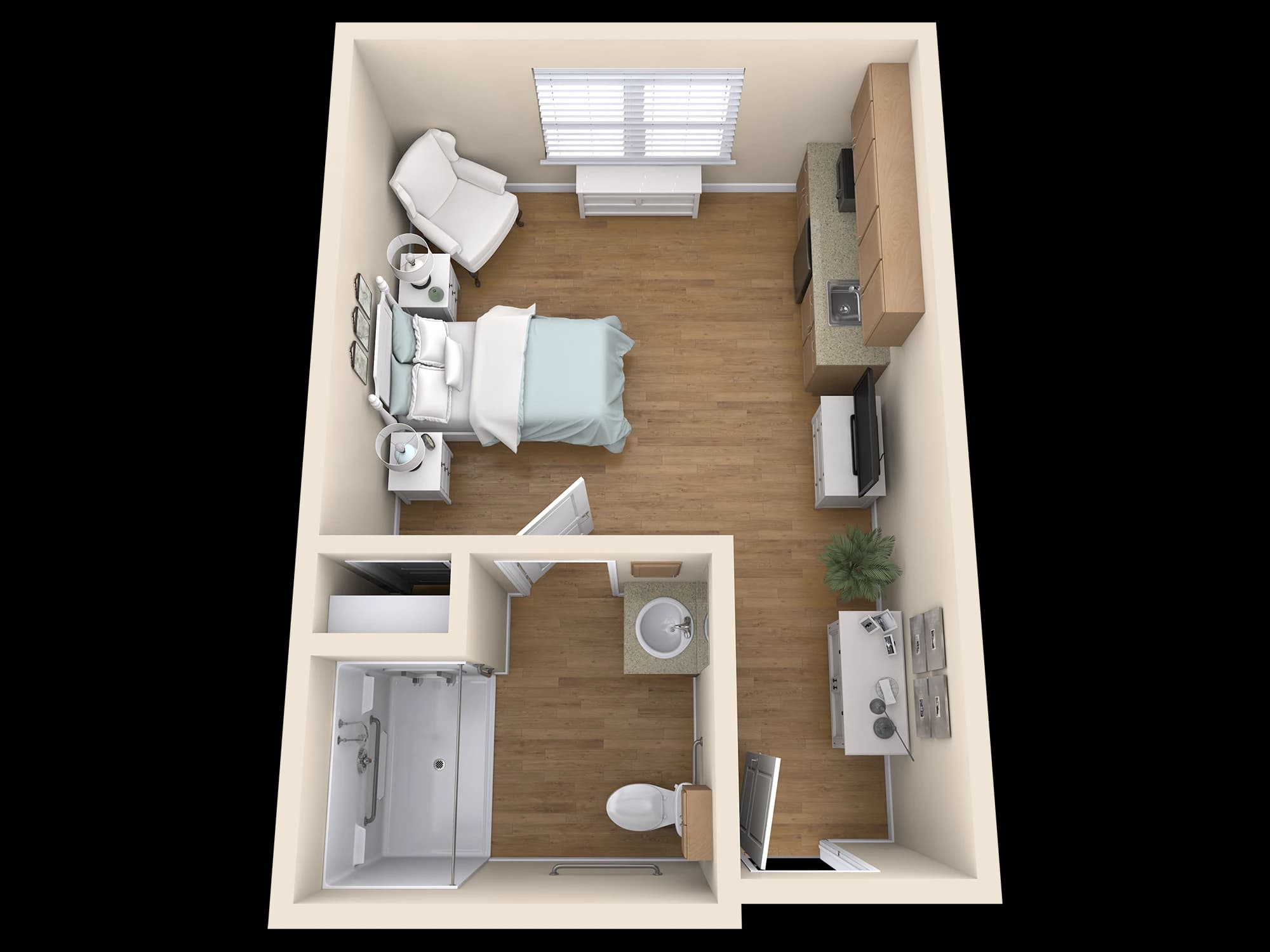 Resident room