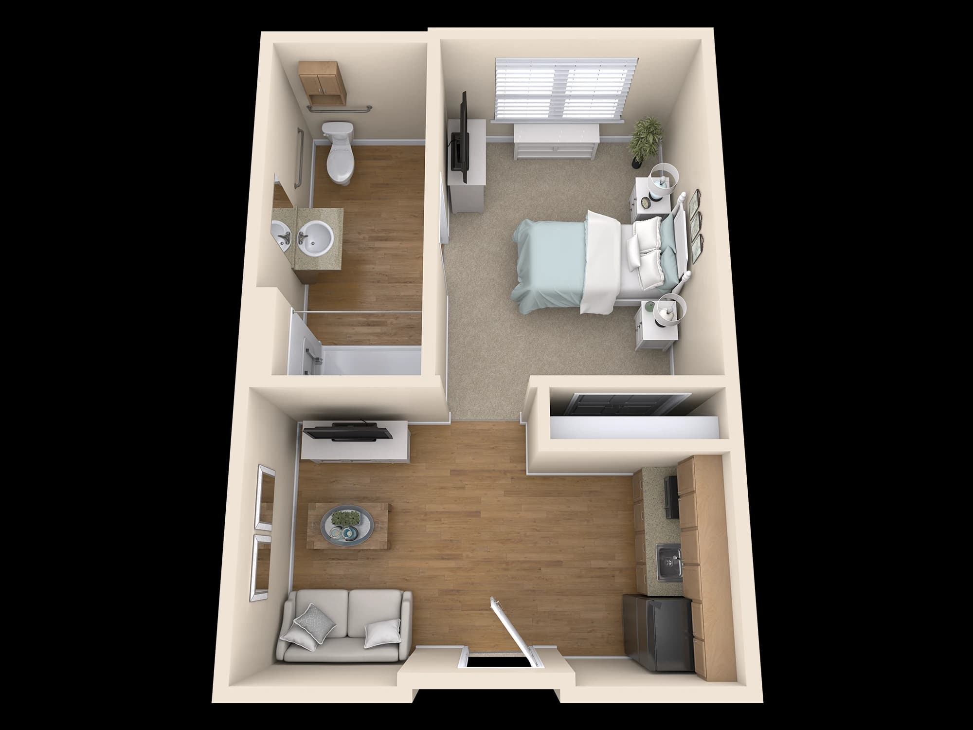 Resident room