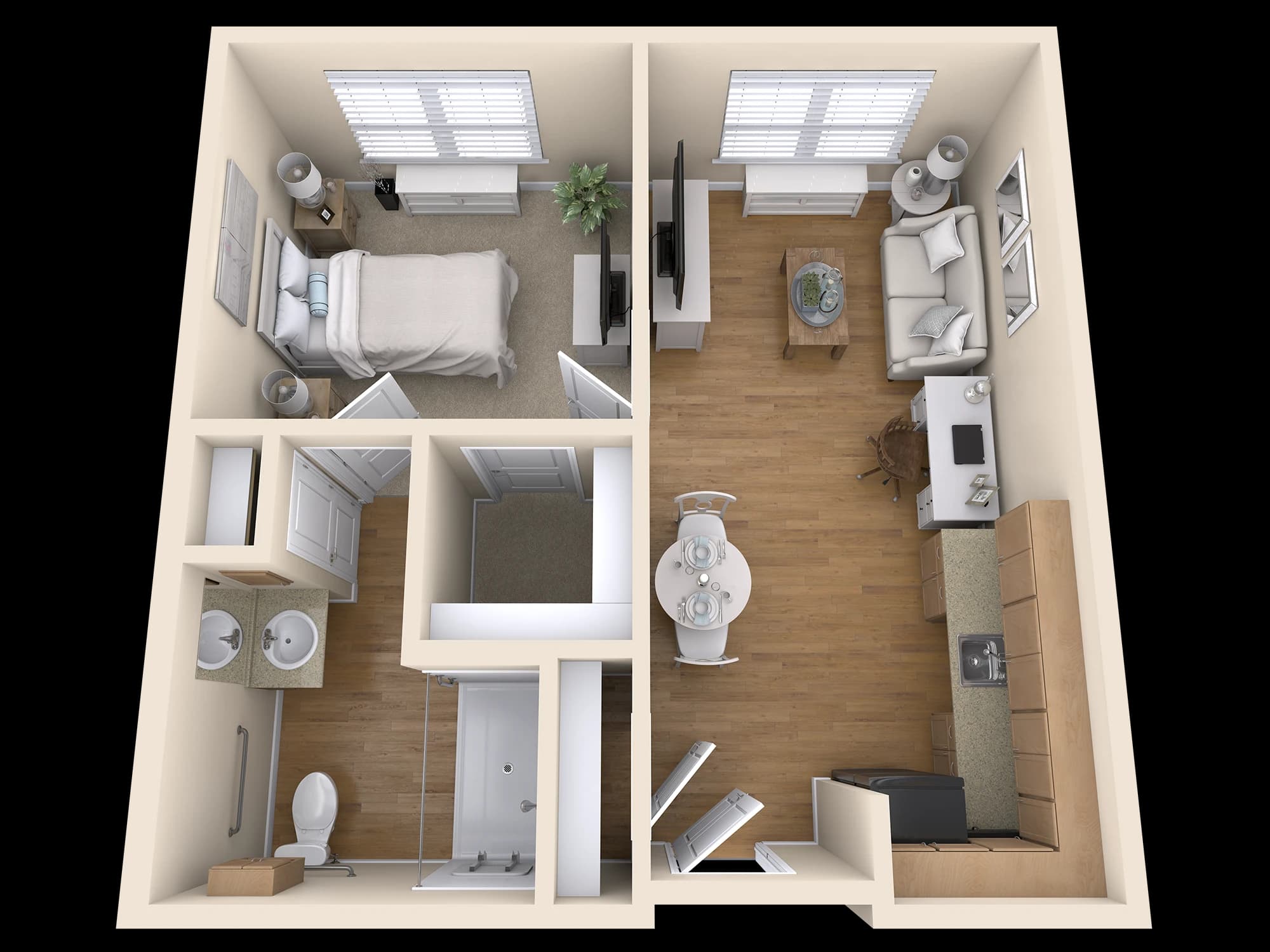 Resident room