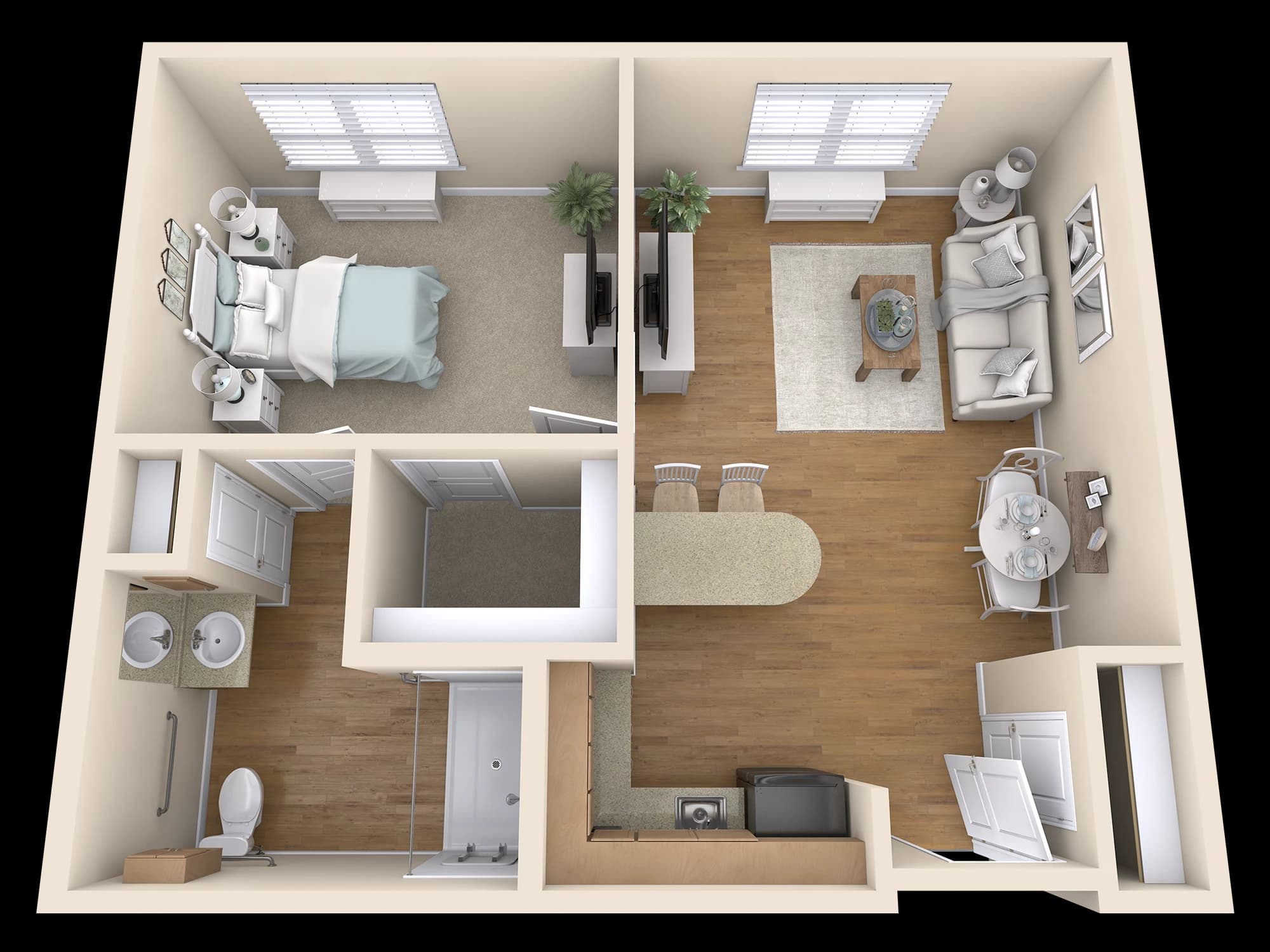 Resident room
