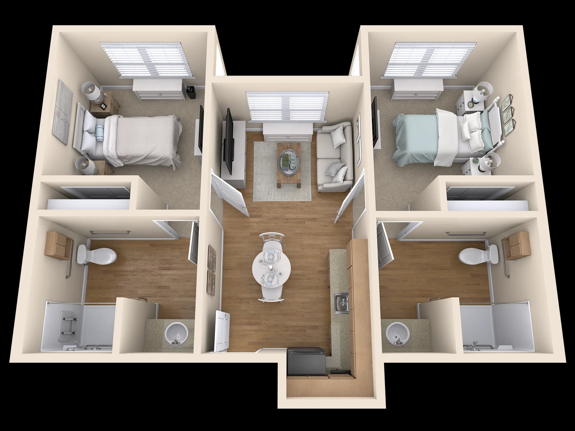 Resident room