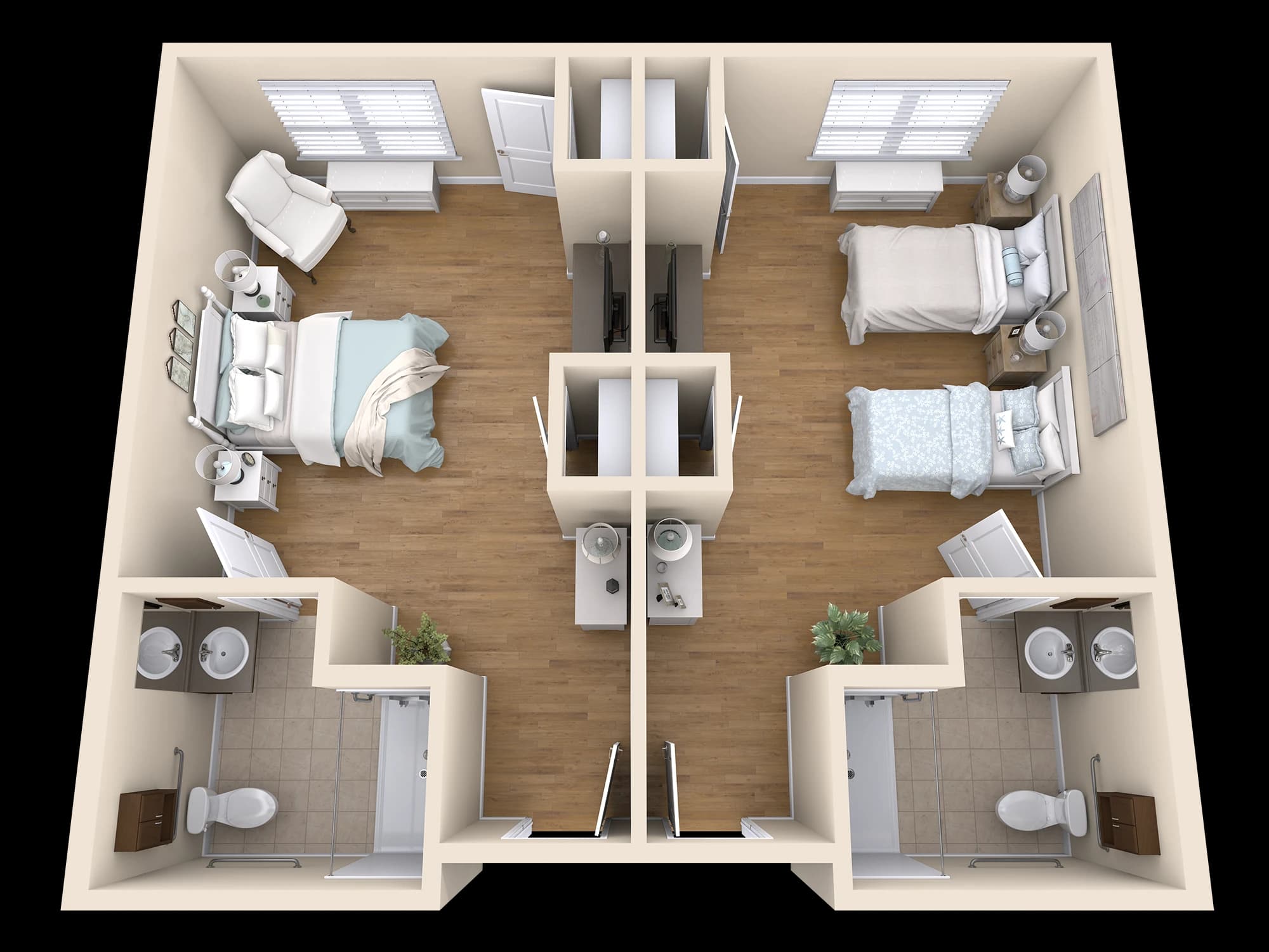 Resident room