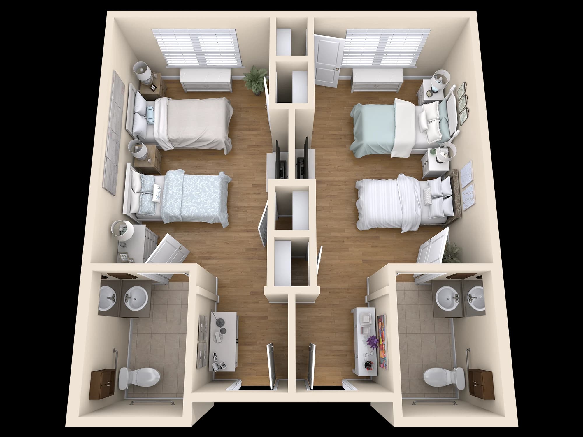 Resident room