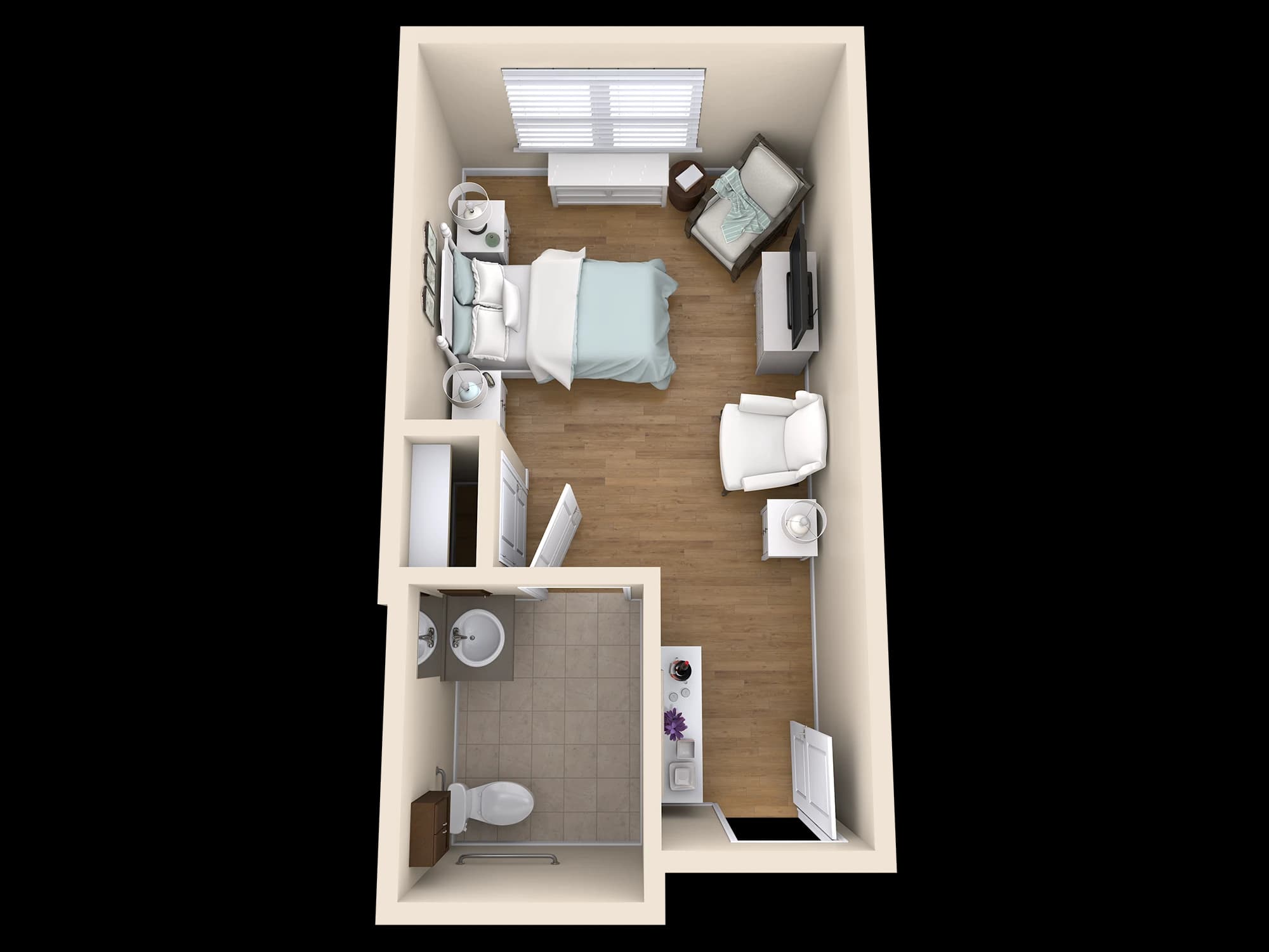 Resident room